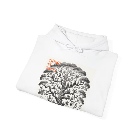 Things In Trees White Hoodie