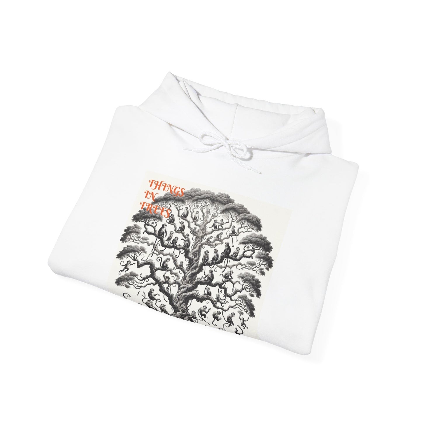 Things In Trees White Hoodie
