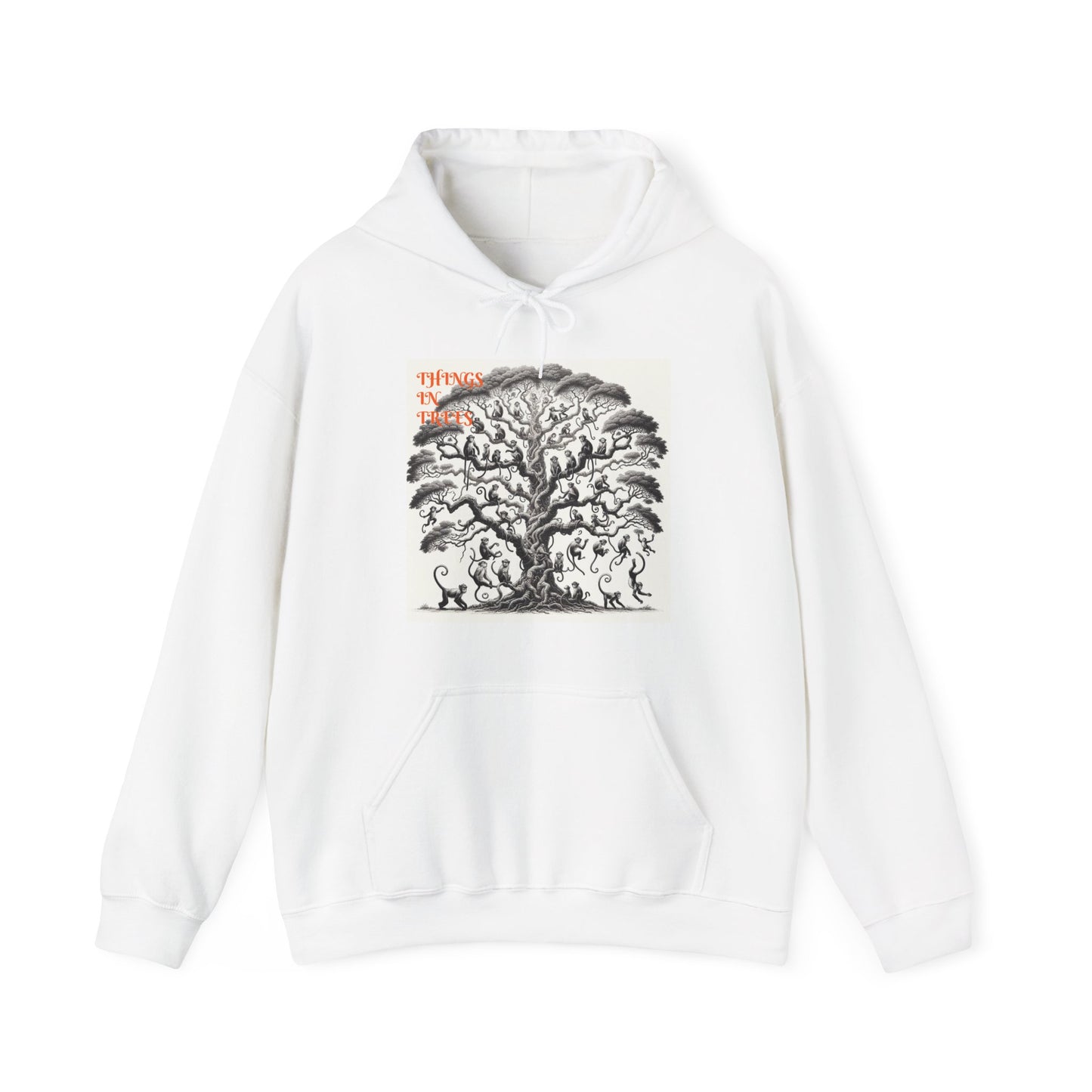 Things In Trees White Hoodie